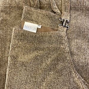 Vintage Corduroy overall dress